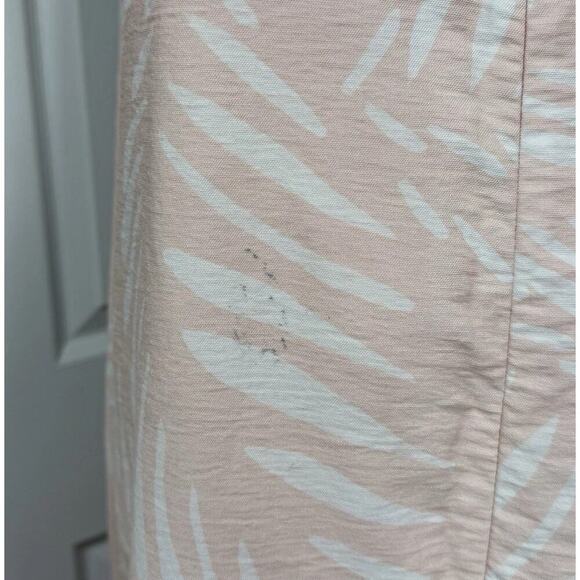 Finders Keepers Resortwear Dress L Knox Palm Tree Pink Slits Beach Viscose Flowy - Picture 9 of 16